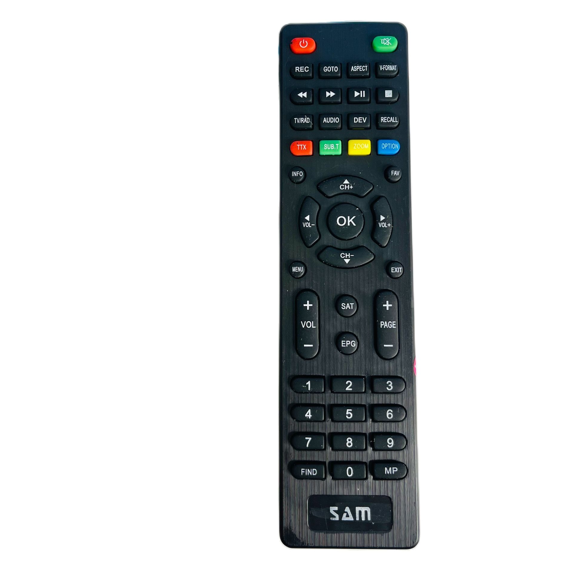 Remote tivi sam lcd tặng kèm pin