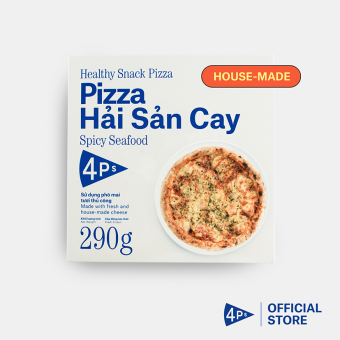 Pizza 4P's Pizza Hải Sản Cay Đông Lạnh - 290G