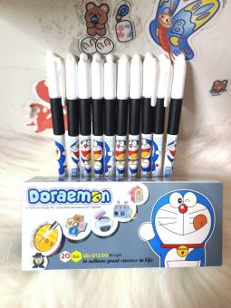01 Hộp 20 Cây Bút Gel 012 Doraemon Mực Đen ( Ngòi 0.5mm )