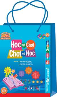 Sách: Combo Học Mà Chơi - Chơi Mà Học 4-5 Tuổi ( Túi 5 Cuốn)