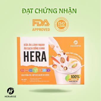 Bữa ăn dinh dưỡng Hera - Ăn sạch sống xanh cùng Hera