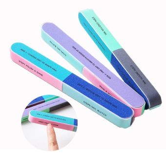 Dũa Đánh Bóng Sáu Mặt Dụng Cụ Làm Móng Dũa Móng Tay Chà Nhám Móng Chân Dũa Móng Tay Chuyên Nghiệp Chà Nhám Dụng Cụ Đẩy Lớp Biểu Bì