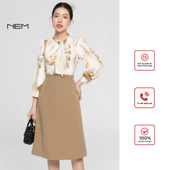 Đầm công sở NEM Fashion tay dài D41802