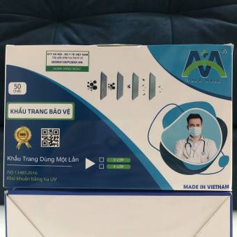 KHẨU TRANG KHÁNG KHUẨN 4 LỚP AA+