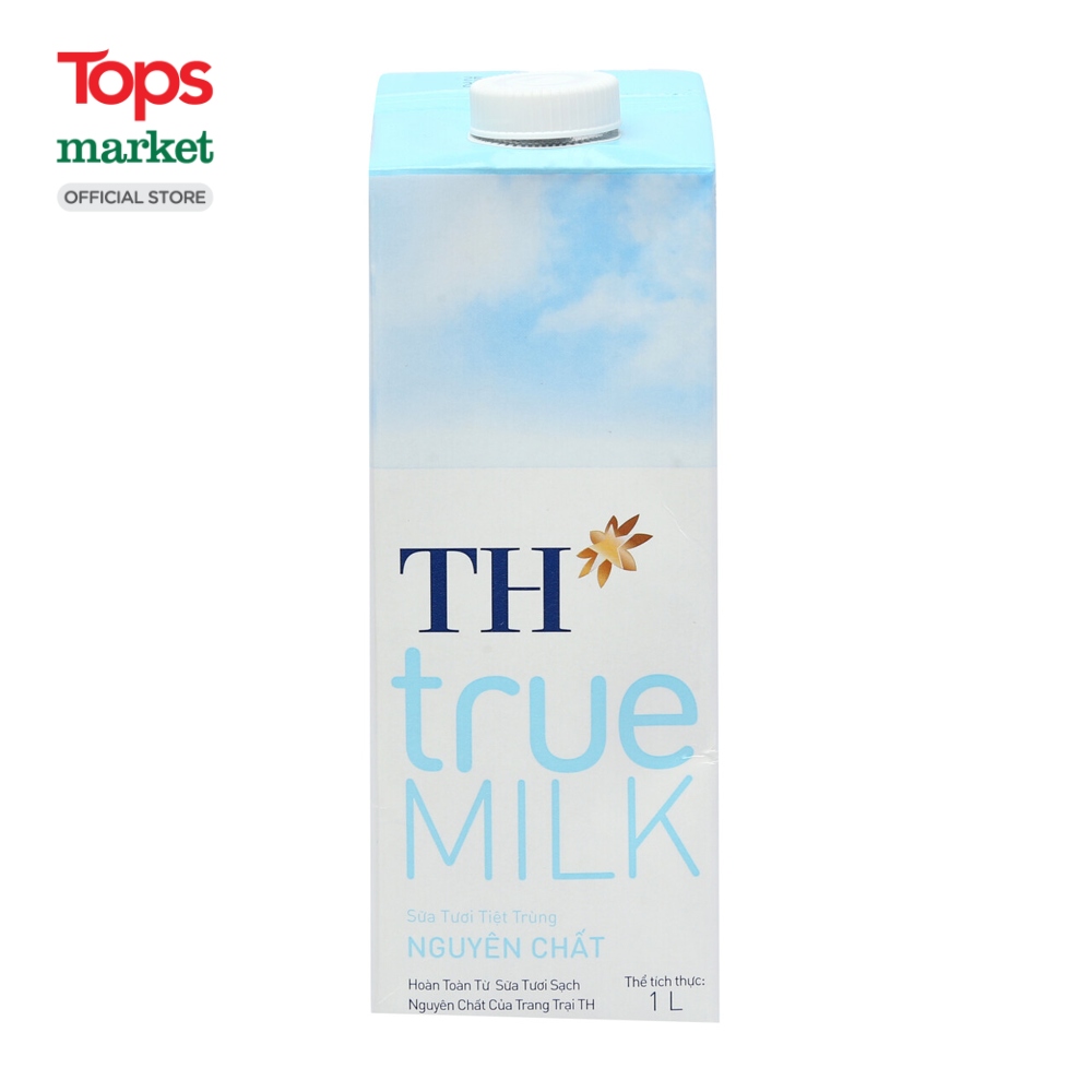 Sữa Th True Milk Không Đường 1L