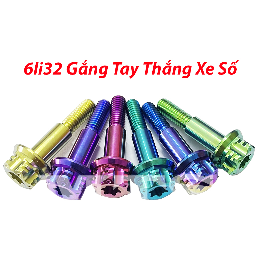 Ốc Tay Thắng Xe Số Titan Gr5 6li32 Probolt Cho Sirus/Sonic/Raider/Wave/Dream/Satria/Tarus.-PHS