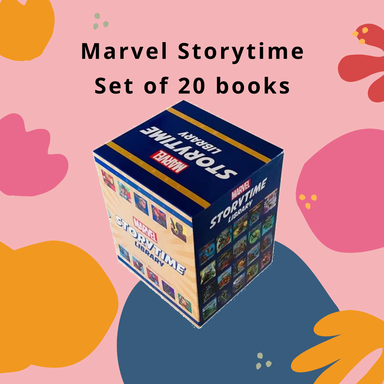 MARVEL STORYTIME 洋書 20冊セット Marvel Storytime Library: 20 Hardcover Books For Young Readers