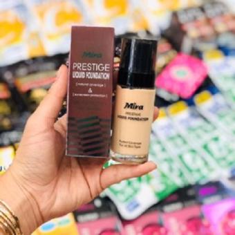 Kem Nền Mịn Da Chống Nắng Mira Prestige Liquid Foundation 30ml