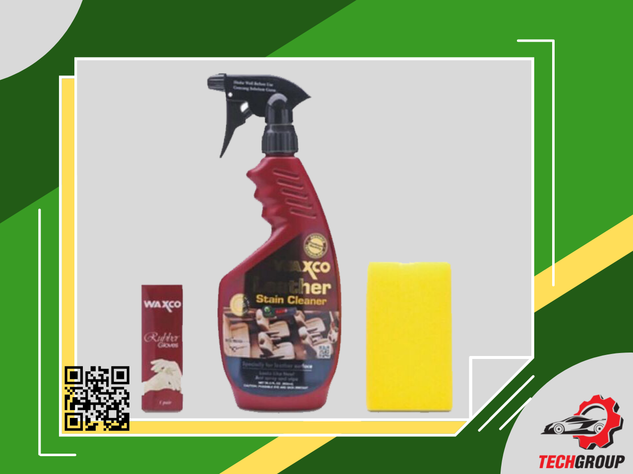 Dung dịch vệ sinh ghế da Waxco 600ml