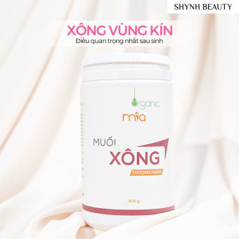Muối xông vùng kín giúp khủ mùi, se khít Mía Organic 400gr