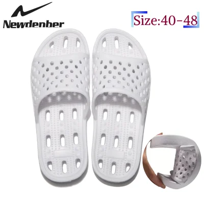 Newdenber Bedroom Slippers Home Slippers Non Slip Bathroom Slippers Japanese Style Indoor Shower Sandals Men Slippers (6)