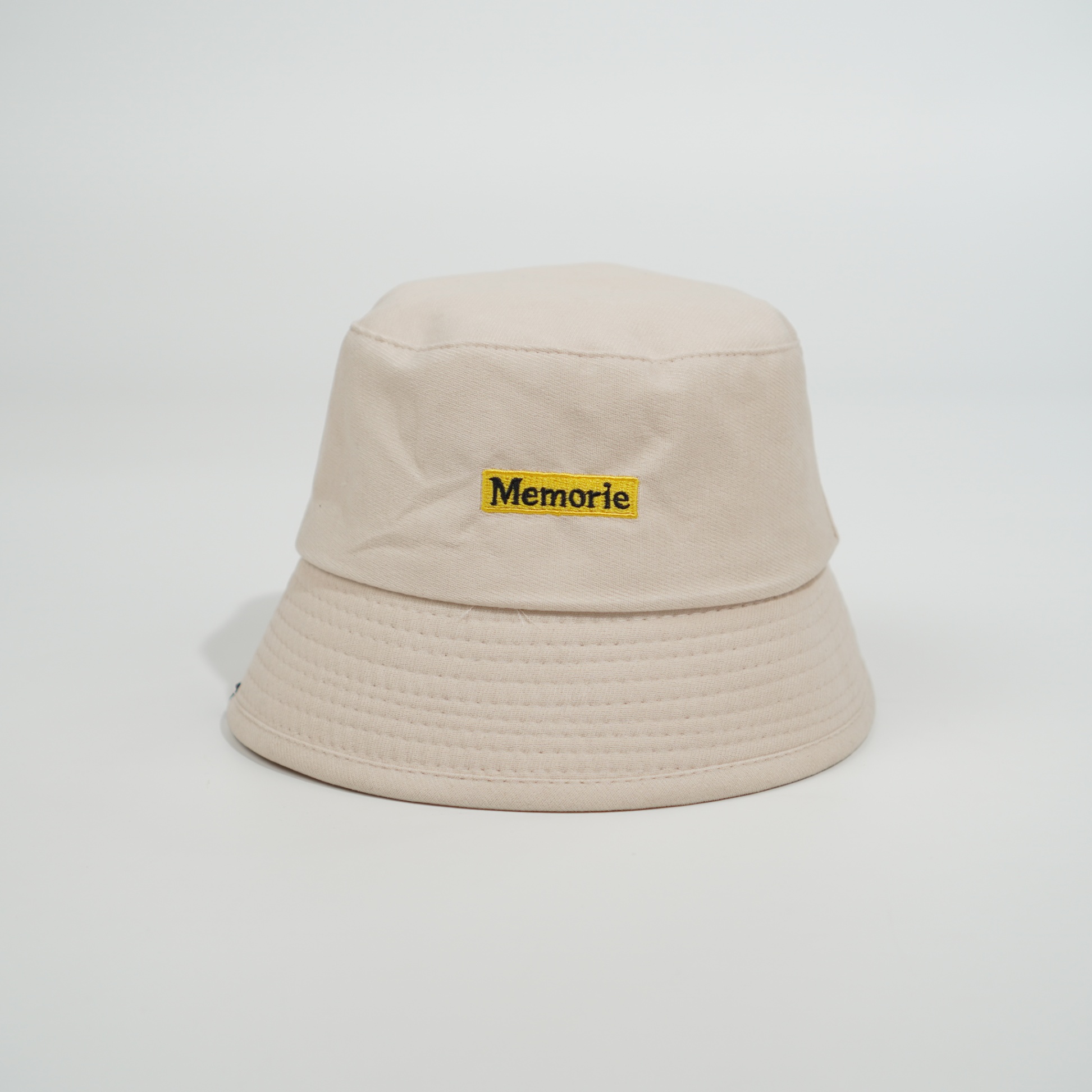 Nón thời trang, mũ Bucket vành cụp Memories vải Nhung đẹp chuẩn thời trang