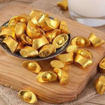 SOCOLA THỎI VÀNG THẦN TÀI ,500 gr 200gr )