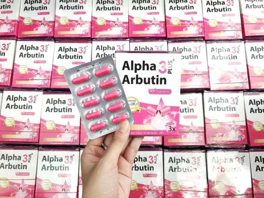 Viên Kích Trắng Alpha Arbutin - Thái Lan