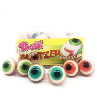 combo 10 viên Kẹo dẻo Trolli hình con mắt hàng nội địa Đức