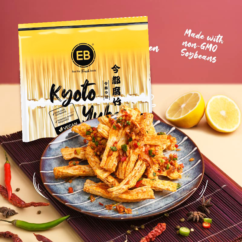 Phù Trúc Tươi Kyoto Yuba Thuần Chay EB Malaysia 500g