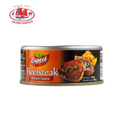 COMBO 3 Bò bít tết sốt cà ri 150g - Đồ Hộp Hạ Long