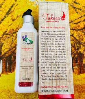 Mỹ Phẩm TAKARA - Kem dưỡng trắng da toàn thân (350ml)