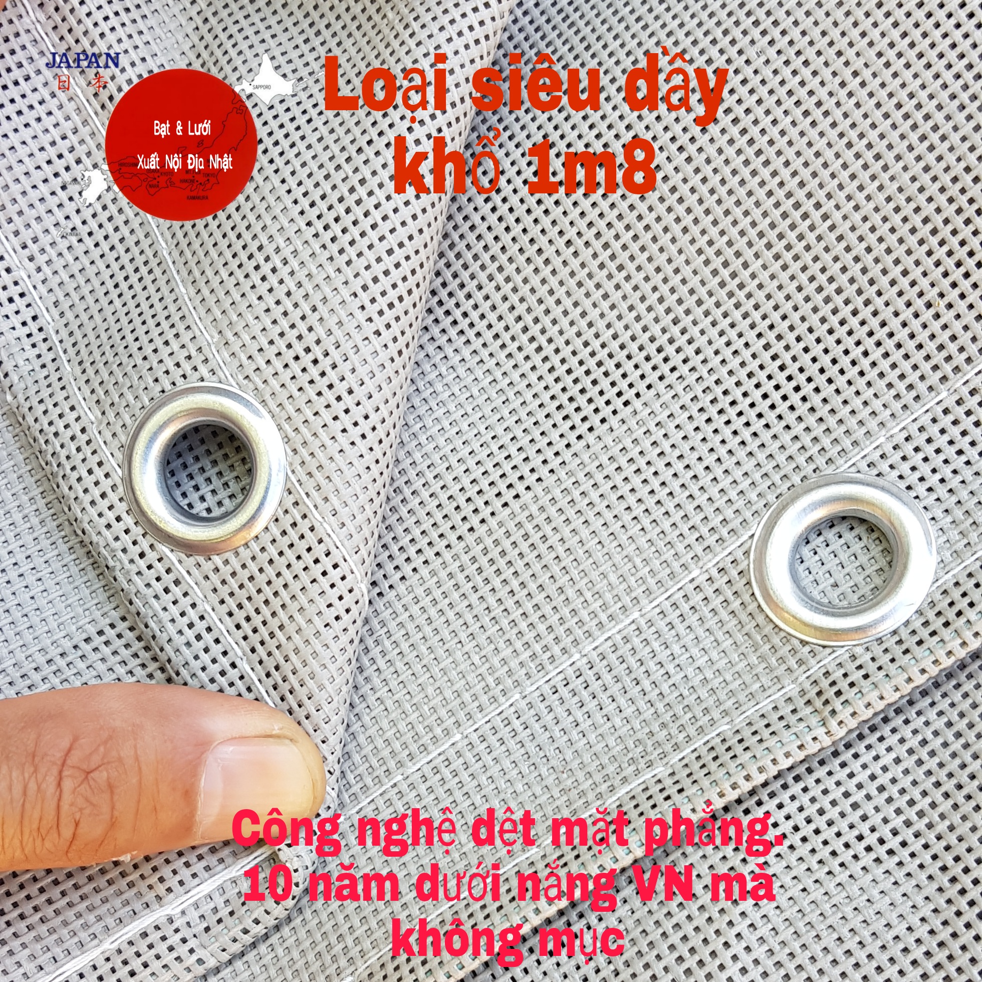 (Free ship max)10m lưới Nhật Bản khổ 1m8 chống nắng, chống côn trùng, làm nhà lưới, công trình xây dựng. Chất lượng cao hơn nhiều so với lưới lan và lưới dệt kim Đài loan.(bán theo chiều dài mua nhiều mét thì chọn sl nhiều hơn)(có sỉ sl)