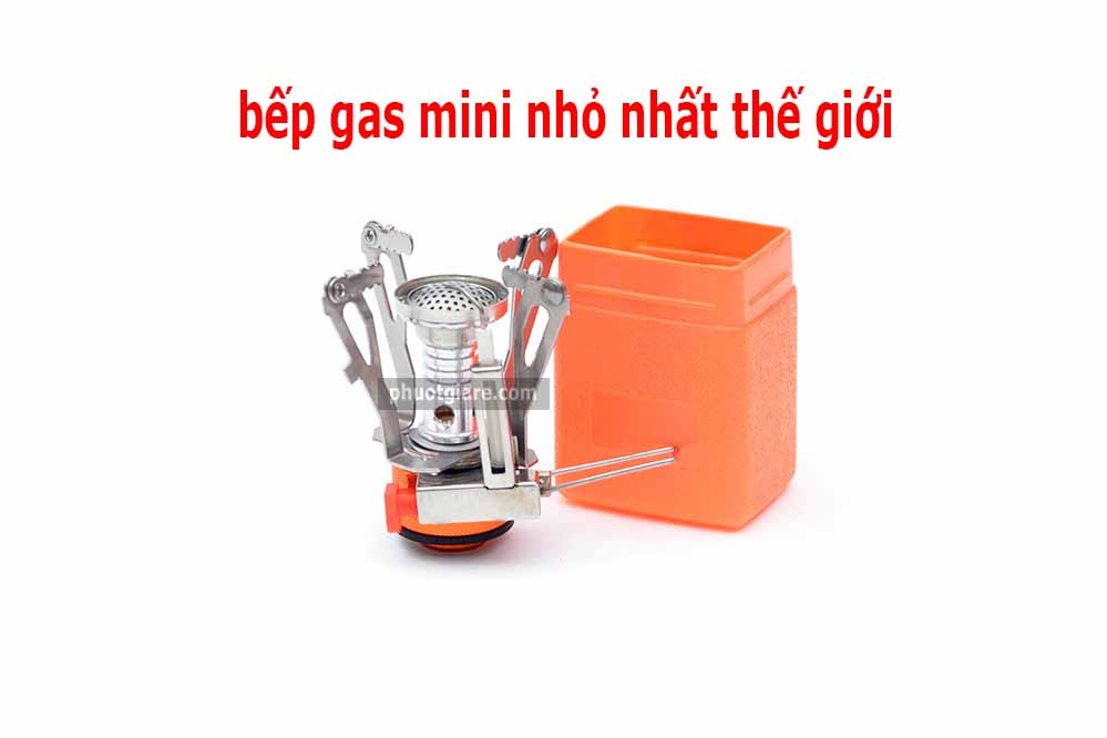 Bếp gas Nano siêu gọn đi leo núi trekking