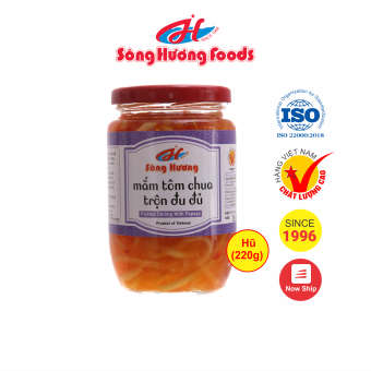 Mắm Tôm Chua Trộn Đu Đủ Sông Hương Foods Hũ 220g