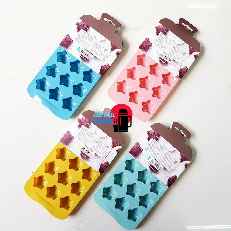Khuôn silicone chịu nhiệt làm đá , rau câu , chocolate CKT220