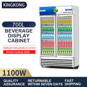 Kingkong Commercial Refrigerated Display Case with Double Doors