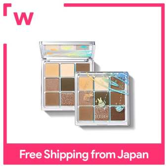 Zeesea pha lê tuyệt đẹp chín màu phấn mắt tiệc trà mùa thu J17