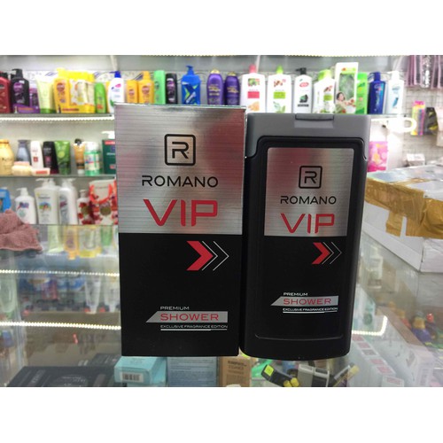 Sữa tắm nước hoa cao cấp Romano Vip 180g