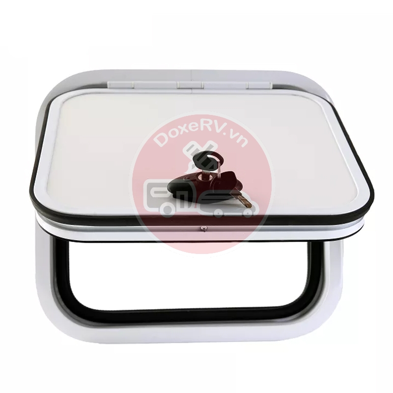(Doxerv) Cửa hông xe 43x38 cho xe RV mobihome nhà di dộng du thuyền siêu bền cao cấp chính hãng mới cứng giá rẻ số lượng có hạn.