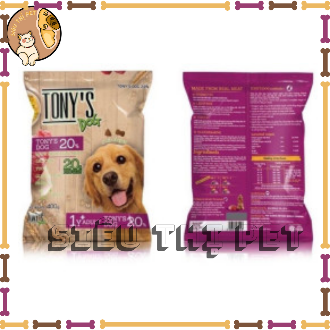 Hạt cho chó lớn Tony s Dog Adult 400g - Hạt dinh dưỡng cho cún