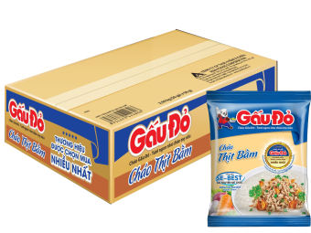 50gói cháo ăn liền thịt bằm gấu đỏ