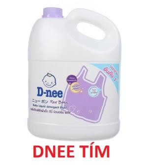 [ TEAM ĐẠI THỊNH-SỈ THÙNG ] 1 THÙNG 4 CAN Nước Giặt Dnee Thái Lan Chính Hãng-Bao Test Thoải Mái-Mẫu 2021 MÀU TÍM