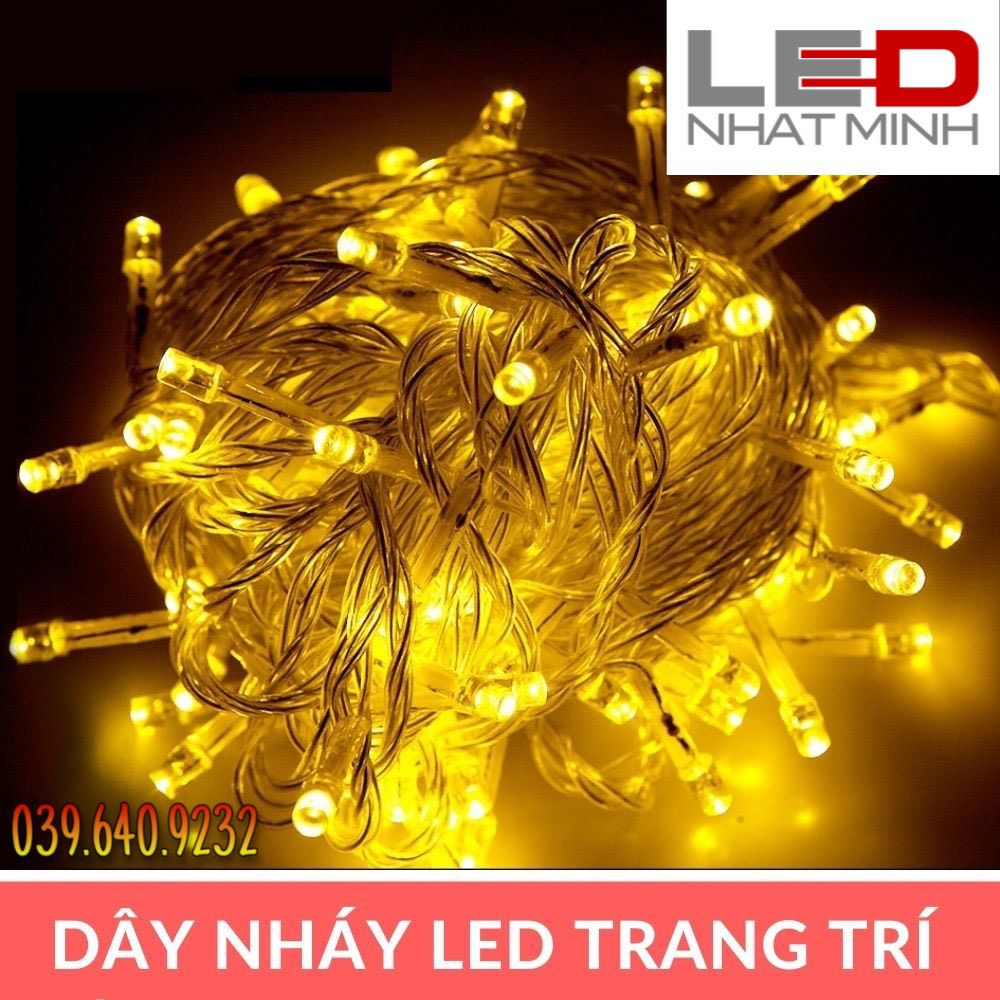 Dây đèn led nháy kim - chớp nháy - trang trí nhà cửa