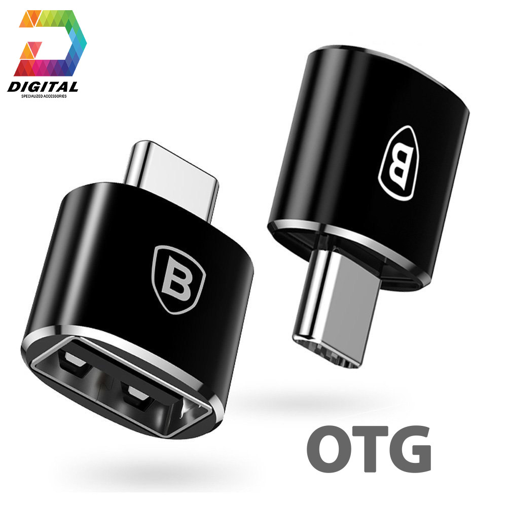 Đầu Chuyển OTG Type C Chính Hãng Baseus, Dùng Được Cho Tất Cả Các Máy Dùng Cổng Type C