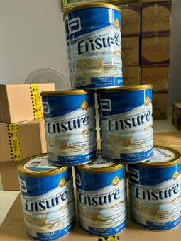 Sữa Ensure NewZyLan ( Viện y Tế đã Kiểm Định ) Hương vanila 850gram