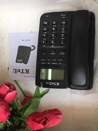 Điện thoại bàn Ktel 686 hiện số gọi đến