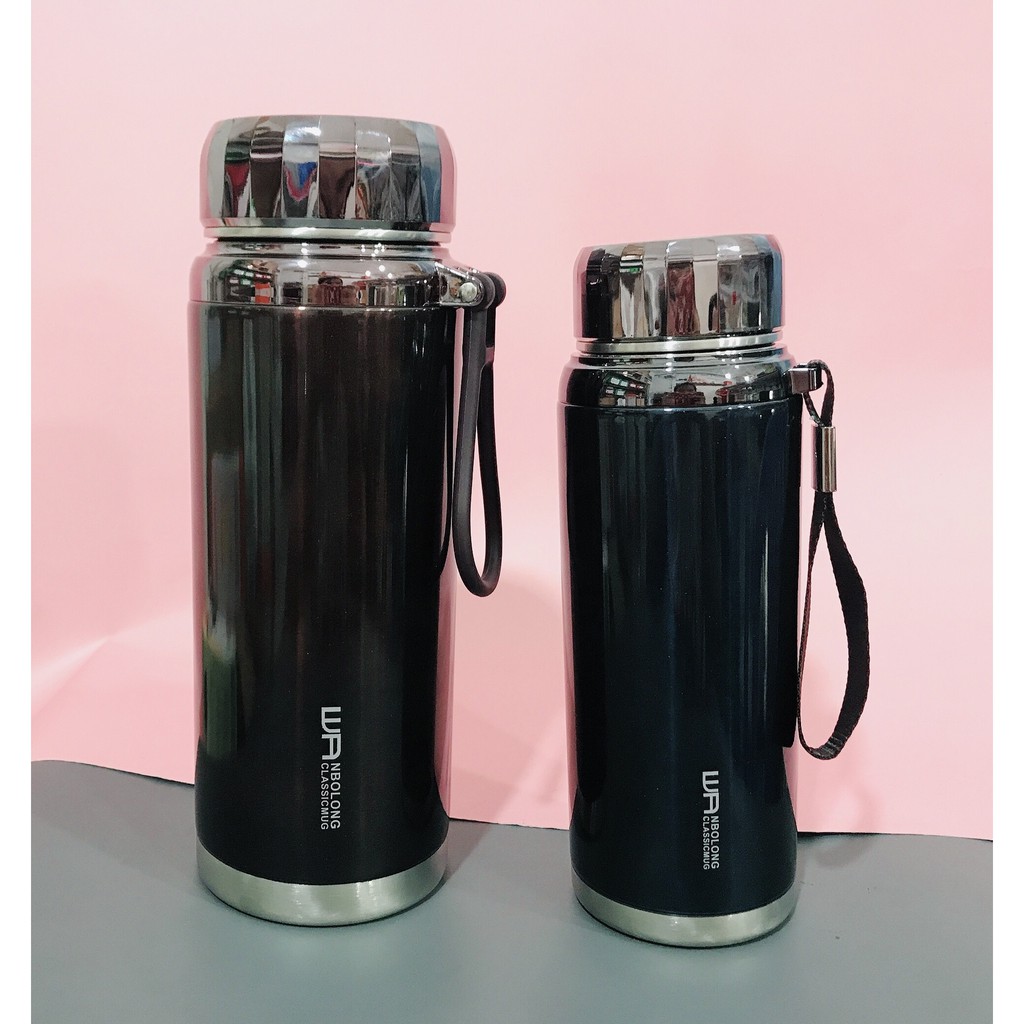 Bình giữ nhiệt cao cấp kiểu dáng kim cương dung tích 1-1,5 lít chất liệu Inox 2 lớp cách nhiệt cao cấp chống gỉ