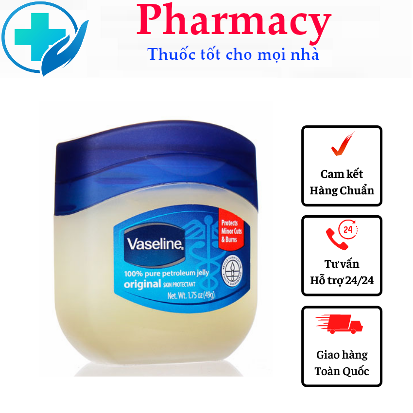 Ủ môi - sáp chống nẻ vaselin - thái