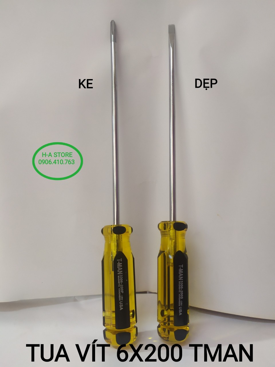 Tua vít bake / dẹp t- man 6x200 / dpej 6x150mm