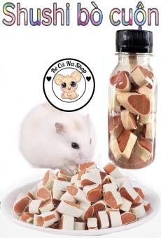 shushi bò cuộn tròn bổ dưỡng cho hamster thỏ bọ sóc chinchilla ... [bé cà na]