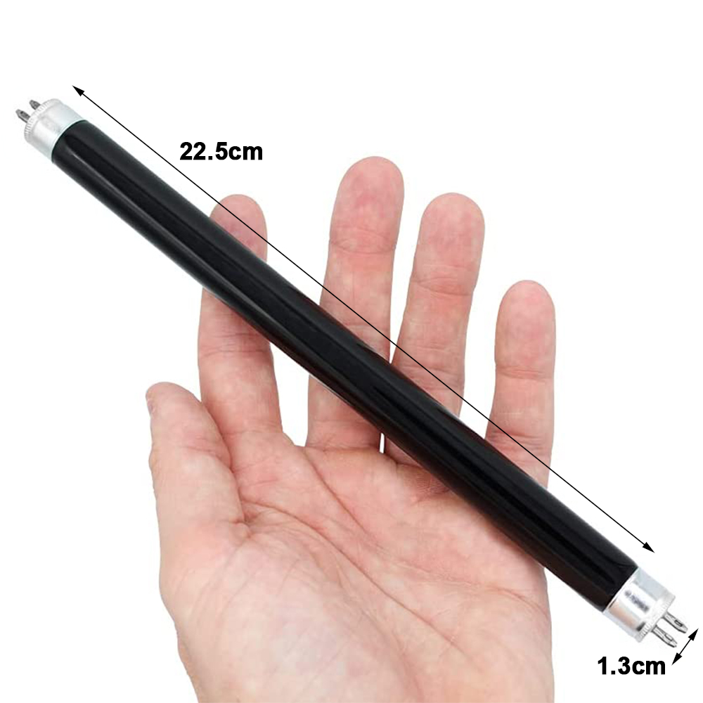 T5 FL6BLB BLACK LBLUE 6W UV Fluorescent Lamp | 22.5cm