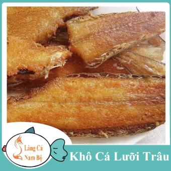 KHÔ CÁ LƯỠI TRÂU - LÀNG CÁ NAM BỘ khô cá lưỡi trâu ăn ngon, thịt thơm đặc sản Cà Mau