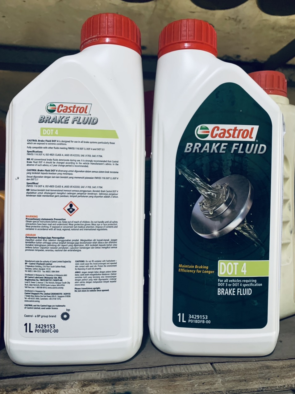 [HCM] DẦU THẮNG CASTROL DOT 4 ( chính hiệu 100% )