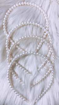 Băng đô cài tóc hạt