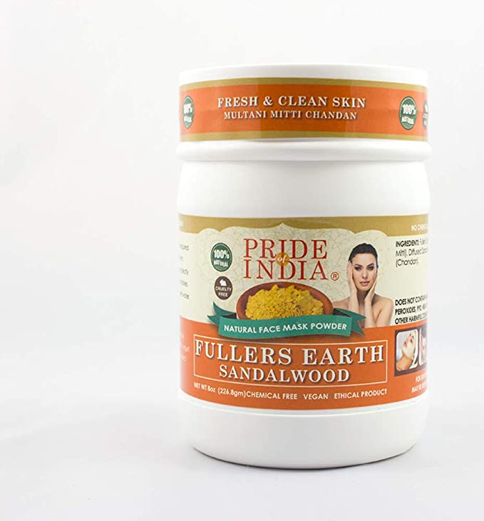 Fuller's Earth Deep Cleansing Clay Powder w/ Sandalwood - Bột mặt nạ từ gỗ đàn hương