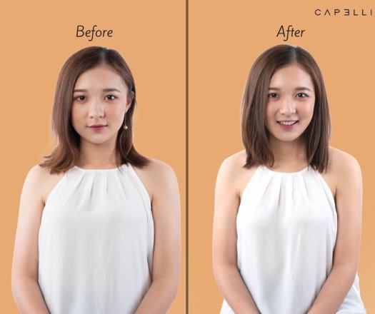 TÓC KẸP PHỒNG CHÂN TÓC gồm 2 bên - Phím làm phồng tóc 2 bên