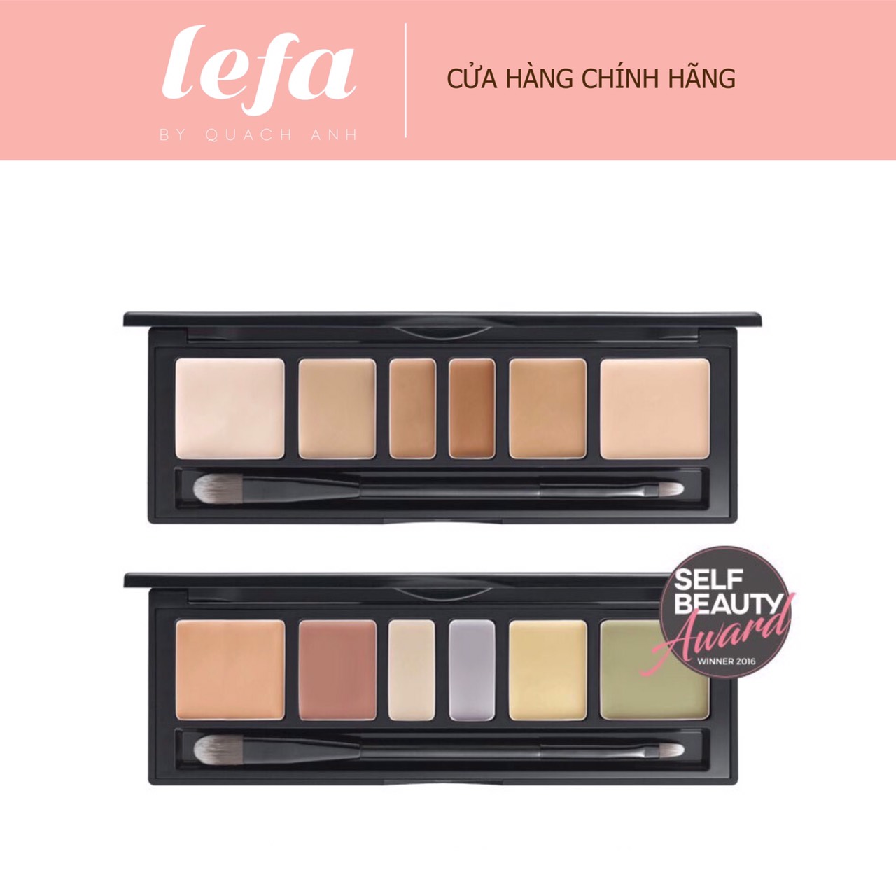 [Chính hãng] Bảng Che Khuyết Điểm Jung Saem Mool Artist Concealer Palette [Lefa]