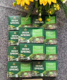 combo 10 Cục Xà Bông Cục Irish Spring Feel Clean And Fresh 113g x 10 cục