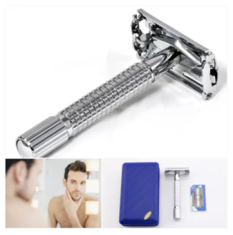 Dụng cụ cạo râu - Dao cạo râu truyền thống kèm hộp đựng